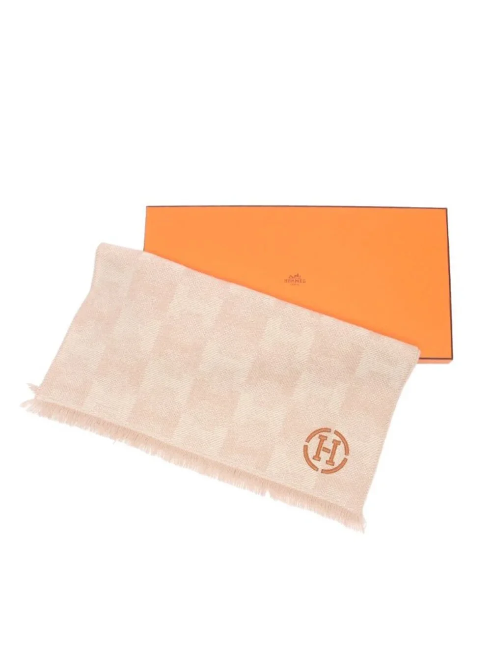 Hermes Scarf Jacquard Cashmere